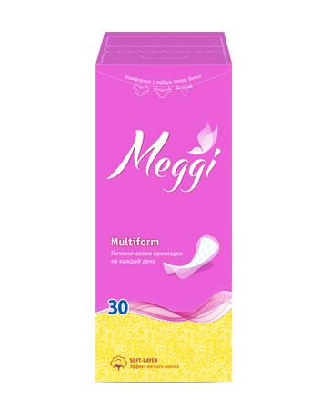 Ежедневные прокладки Meggi Multiform, 30 шт