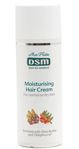 Увлажняющий питательный крем для волос DSM Mon Platin с маслом ши и облепиховым маслом, 400 мл