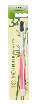 Зубная щетка Modum 32 ЖЕМЧУЖИНЫ Natural Bamboo Coal K666