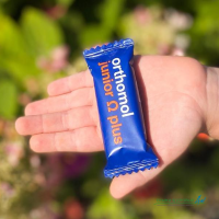 БАД ОРТОМОЛ/ORTHOMOL® Junior Omega Plus для внимания и памяти детей (жевательные ириски) для детей, 90 пакетиков