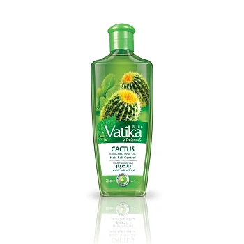 Масло Dabur Vatika для волос с обогащенное экстрактом кактуса 200мл